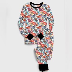 Little Snuggles Disney Cars Bamboo Pajama Set - 4T